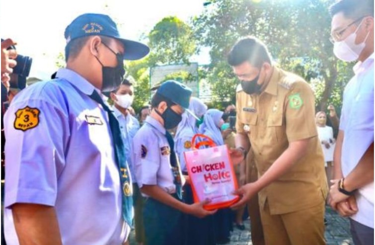  Pemko Medan Mulai Laksanakan Pembelajaran Tatap Muka Untuk SMP