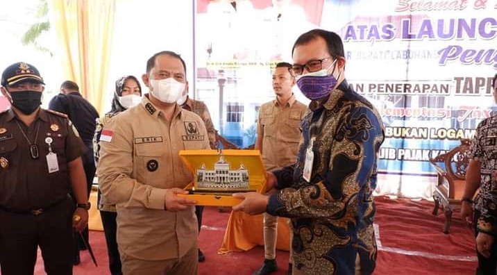 Ikuti Era Digitalisasi, Pemkab Labuhanbatu Launching Tapping Box