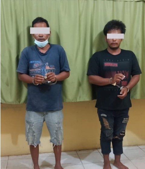 Konsumsi Sabu, Sopir dan Pendodos Sawit Masuk Sel