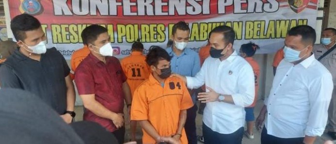 Bajing Loncat Viral di Medsos Ditangkap Polres Pelabuhan Belawan