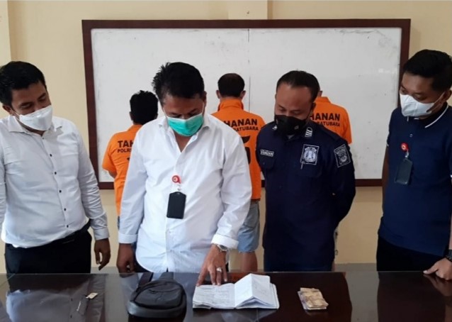 Polres Batubara Bersama Polsek Limapuluh Gerebek Judi Tembak Ikan di Desa Perupuk