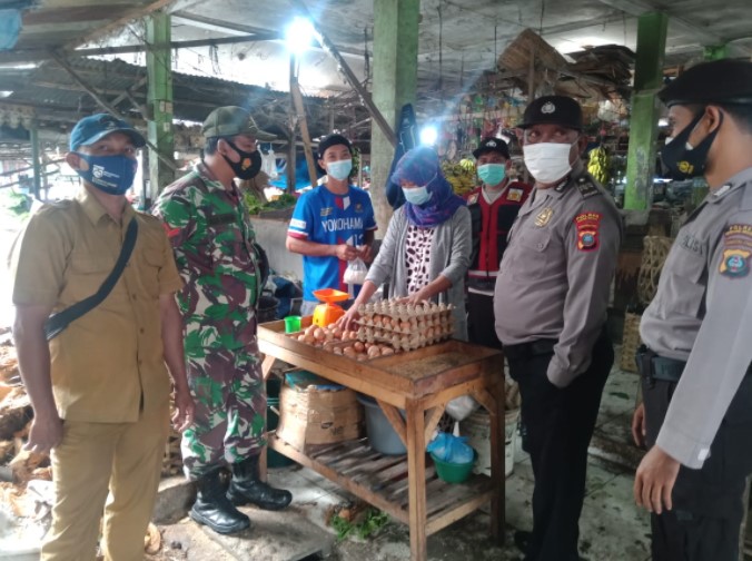  Tim Gabungan Polres Sergai Rutin Operasi Yustisi di Pasar Tradisional