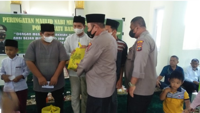 Polres Batubara Gelar Peringatan Maulid Nabi Muhammad SAW 1443 H