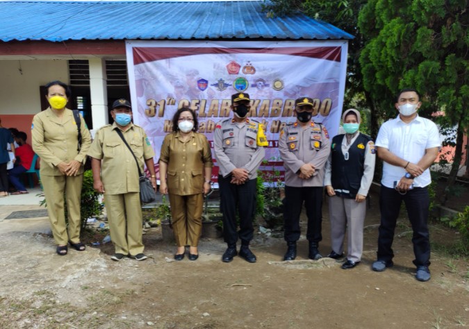  Kapolres Simalungun Gelar Vaksinasi Door To Door dan Bagi Bansos Bakti Sosial Pengabdian 31 Tahun Akabri 1990