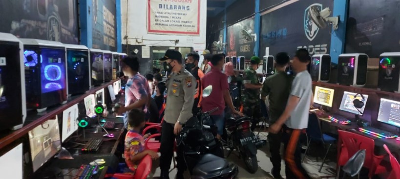  Polres Asahan Bersama Satgas Covid-19 Gelar Ops Yustisi di 4 Lokasi Keramaian