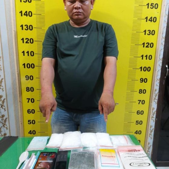  Polres Asahan Ringkus Pengedar Sabu Seberat 609,3 Gram dan 75 Butir Ekstasi