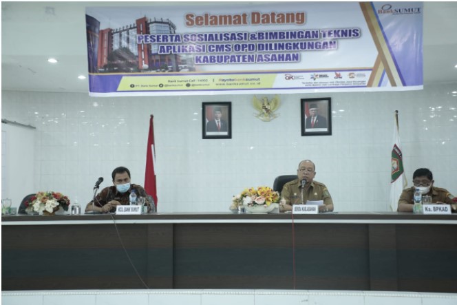  Bank Sumut Gelar Sosialisasi dan Bimtek Aplikasi CMS OPD