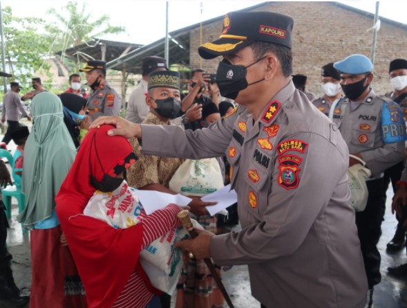  Kapolres Batubara: Bersedekah Justru Semakin Membuka Ladang Rezeki