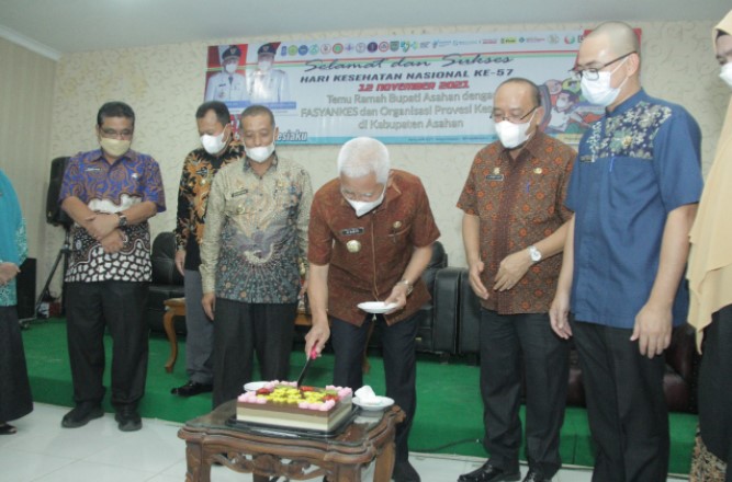  Peringatan Hari Kesehatan Nasional, Bupati Asahan Sampaikan Target Vaksinasi Tahun 2021