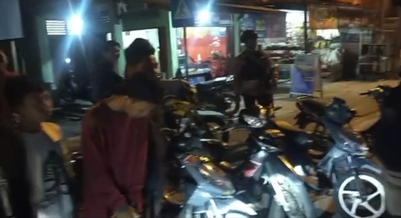  Cegah Balap Liar, Tim Tembak Polres Kampar Amankan 10 Motor Tanpa Dokumen