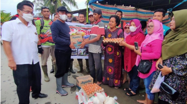  Tanggulangi Bencana Banjir, Ketua DPC Partai Gerindra Sergai Apresiasi Kepala Daerah