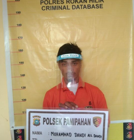  Diamankan Polsek Panipahan, Pencuri ini Duel Dengan Korbannya