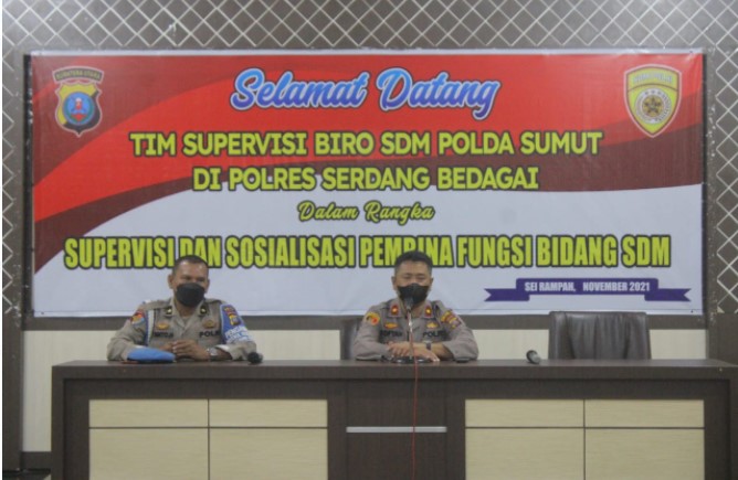  Bid Propam Polda Sumut Laksanakan Supervisi di Polres Serdang Bedagai