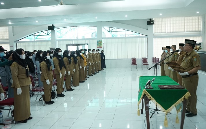 Ambil Sumpah Janji PNS, Sekda Asahan Minta Dihayati dan Dilaksanakan Dalam Tugas