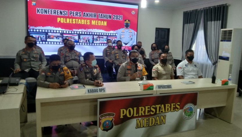  Kapolrestabes Medan: Perayaan Natal &Tahun Baru di Medan Berjalan Aman dan Kondusif