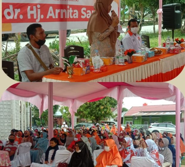  Dr Hj Arnita Sari Anggota DPRD Riau Fraksi PKS Serap Aspirasi Warga Kelurahan Tuahmadani