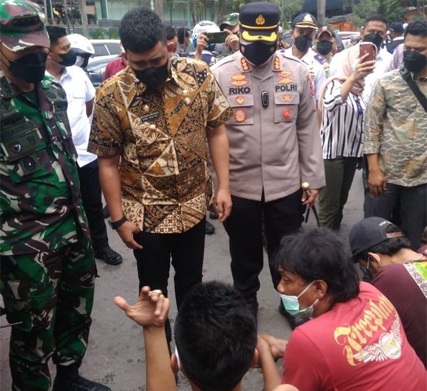 Razia Angkutan Umum di Gatsu, Walikota Medan: Para Sopir Harus Tertib Lalulintas dan Taat Hukum