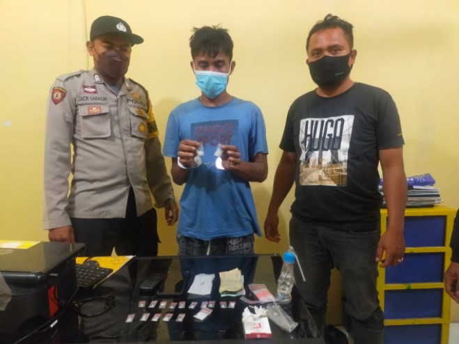 Polsek BP Mandoge Gerebek Gudang Ayen, Pengedar Sabu Diciduk