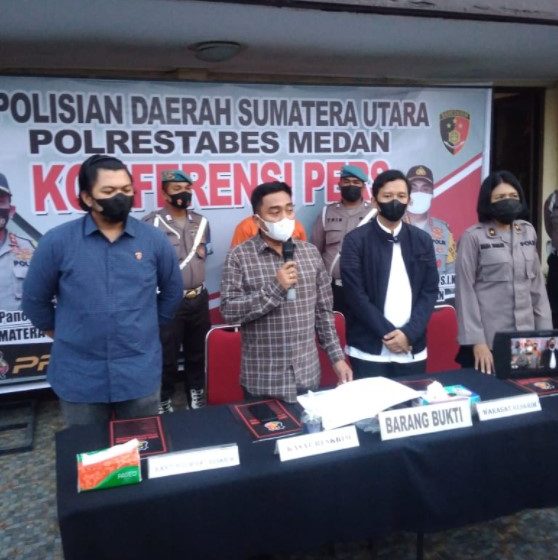  Polrestabes Tembak Perampok Bersajam di Medan Labuhan