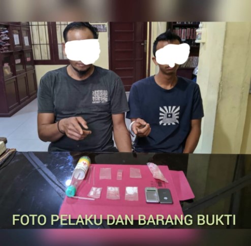  Polsek Tambang Tangkap Pengedar Sabu Desa Terantang