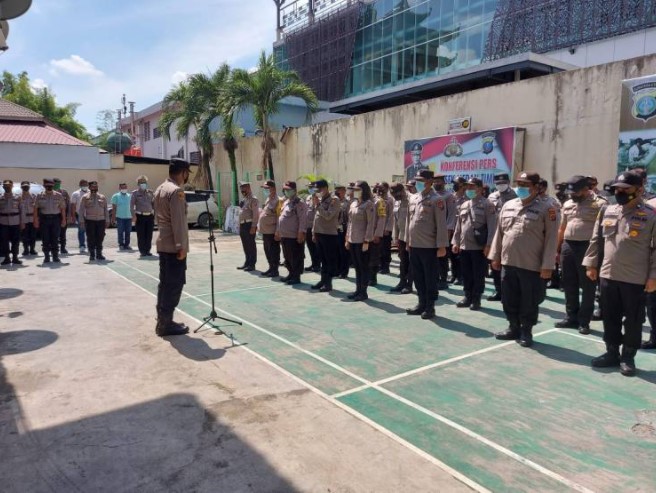  Polsek Medan Timur Kerahkan 123 Personil Amankan 11 Gereja