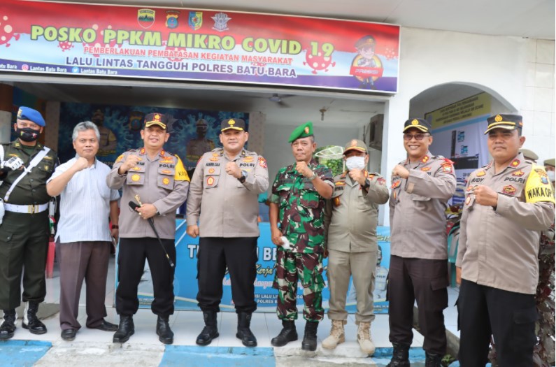 Kapolres Batubara Sambut Kunjungan Team Supervisi Karo Jianstra Sops Polri