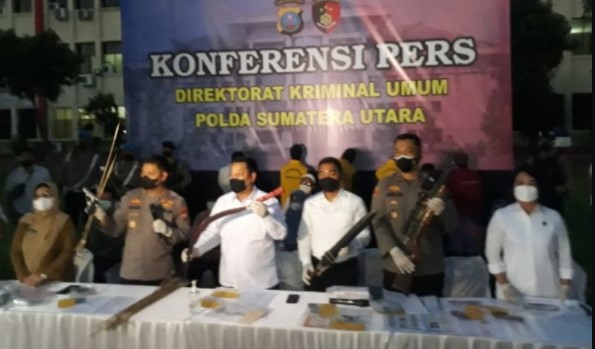  Polda Sumut Tangkap Dua TPPO 5 TKI Ilegal ke Malaysia