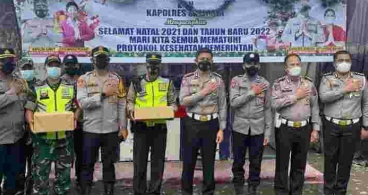 Dirlantas Polda Sumut Cek Arus Lalulintas Jalur Wisata Bukit Sibea-Bea