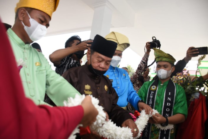  Hari Jadi Ke-18 Kabupaten Sergai, Bupati Resmikan Pendopo Kerajaan Negeri Bedagai dan Gedung Baru