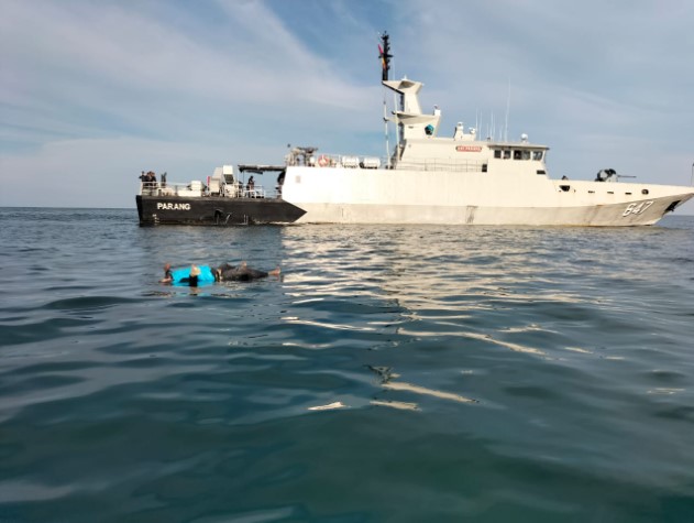 Dua Nelayan Sergai Hilang Tenggelam di Laut, Satu Berhasil Ditemukan TNI AL di Perairan Batubara