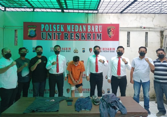  Polsek Medan Baru Tembak Kedua Kaki Residivis Pelaku Curas