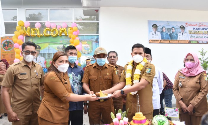  Wabup Sergai Resmikan Puskesmas Sialang Buah