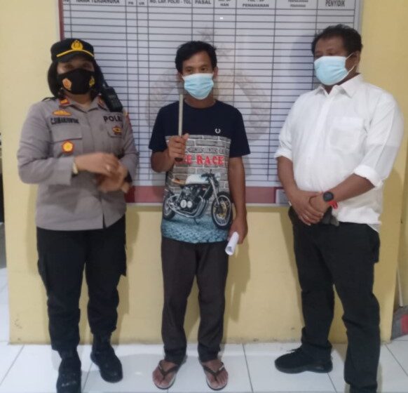  Viral Acungkan Gagang Porseneling, Supir Angkot Diamankan Polsek Tuntungan