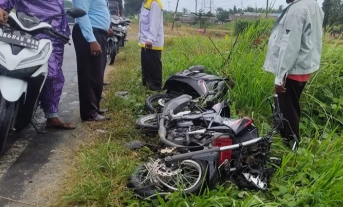  Dua Sepeda Motor Tabrakan di Acces Road Inalum, Pria Siantar Timur Sekarat