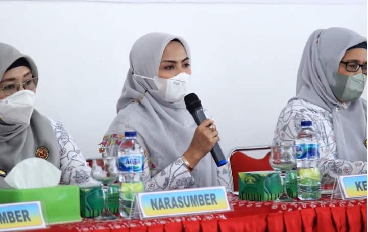 Dinas LH Bersama YKI Labuhanbatu Gelar Penyuluhan Bahayanya Kanker Payudara