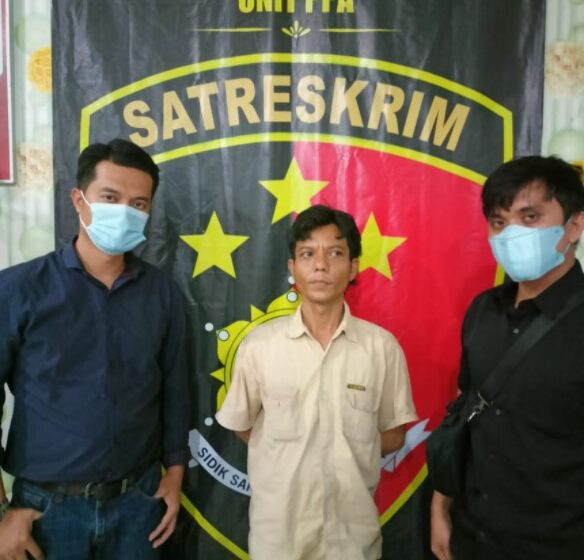  Tim Siluman Polrestabes Medan Tangkap Ayah Cabuli Putri Kandung