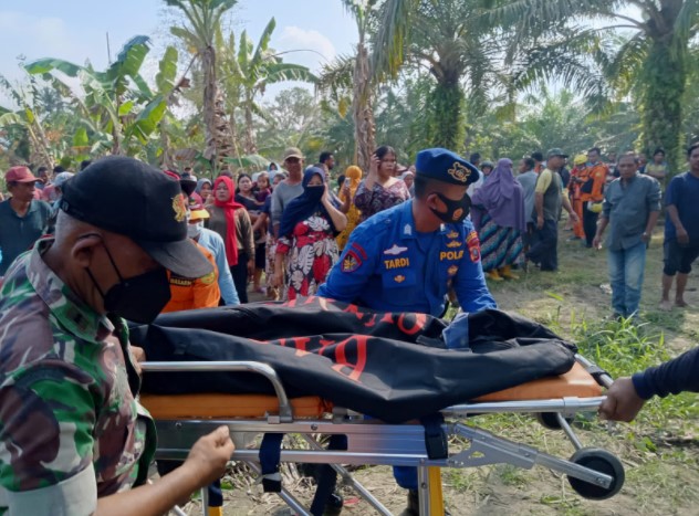  2 Hari Pencarian, Tim Gabungan Polres Sergai Behasil Temukan Mayat BH