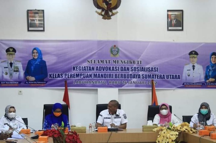 Pemkab Labuhanbatu Gelar Kegiatan Adsos Program Kelapa MudaBersama Dinas PPPA Provsu