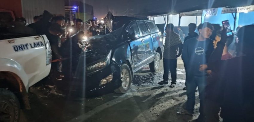  Kecelakaan Maut di Jalinsum Rantau Prapat KM 160, Kades Sumber Harapan Meninggal Dunia
