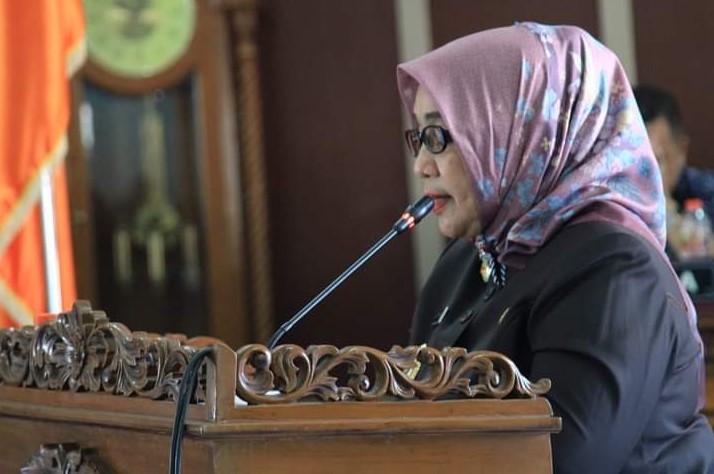  Wabup Labuhanbatu Hadiri Sidang Paripurna DPRD, Bahas 1 Ranperda Pengaturan