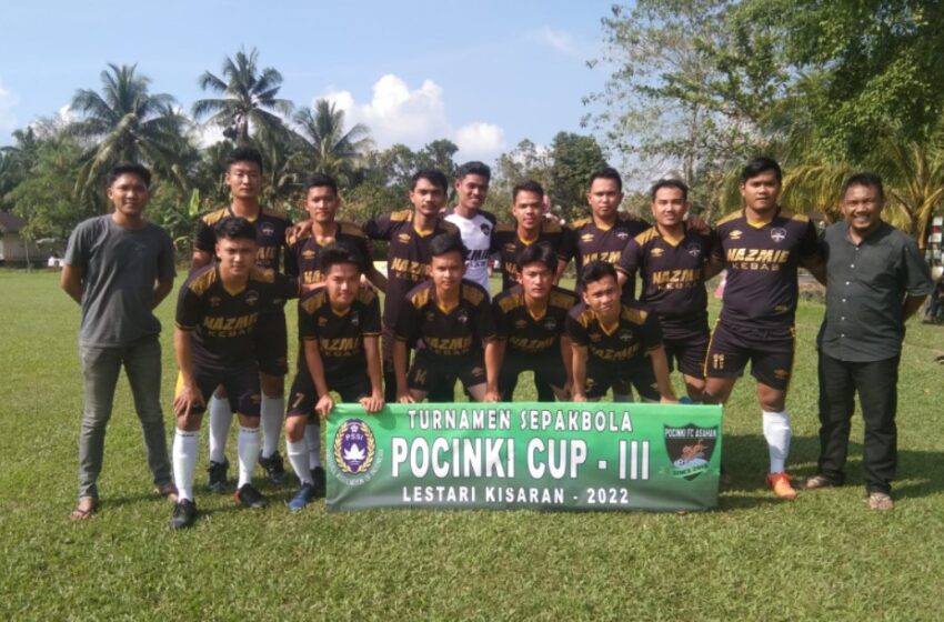 Club Random FC Harus Puas Bermain Imbang di Laga Perdana Turnamen Pocinki Cup 2022