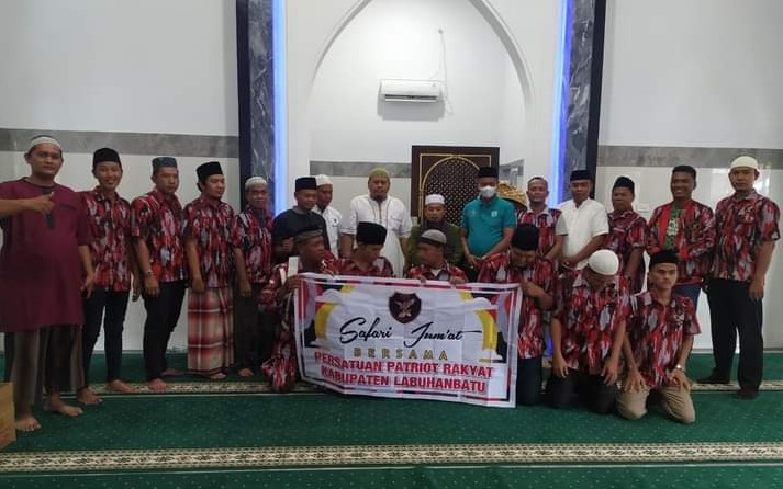  Bupati Labuhanbatu Bersama Rombongan Hadiri Peresmian Masjid Nurul Iman