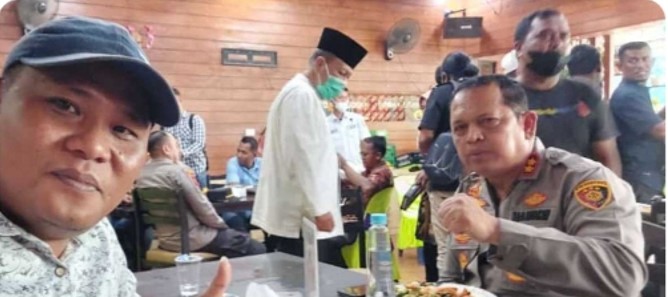  Di Penghujung Akhir Jabatan, Kapolres Batubara Mohon Pamit dan Ajak Wartawan Makan Siang Bersama