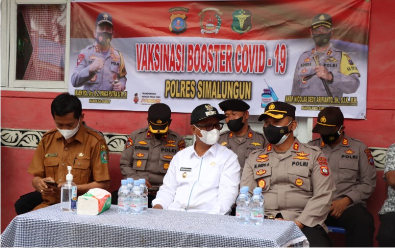  Kapolres Simalungun Imbau Jaga Fasilitas Umum di Pantai Bebas Parapat