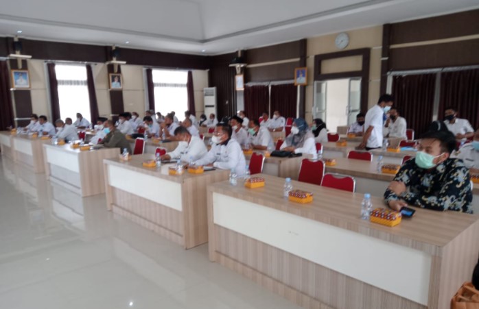 Pemeriksaan LKPD TA 2021, Pemkab Morowali Entry Meeting dengan BPK RI Perwakilan Sulteng