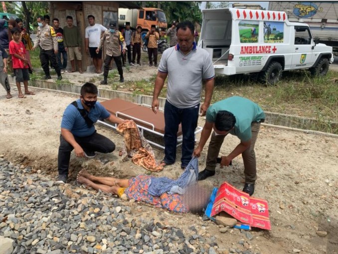  Disambar Kereta Api, Nenek 67 Tahun Tewas