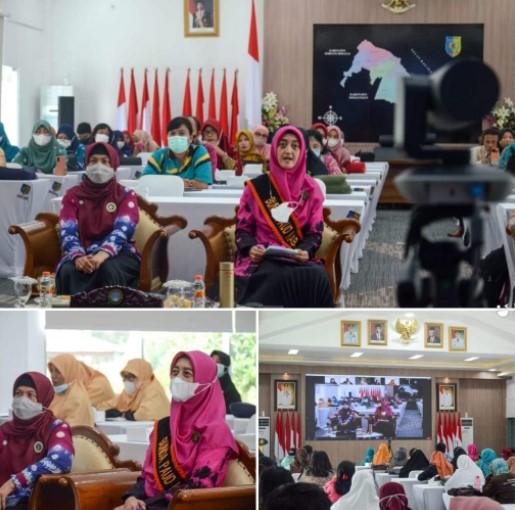 Wujudkan Anak Indonesia Sesuai Dengan Harapan, Bunda PAUD Batubara Gelar Rapat Virtual Dengan Kasek dan Para Guru