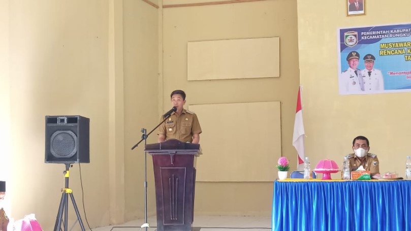  Musrembang RKPD Kecamatan Bungku Barat, Bupati Morowali Tegaskan Perencanaan  Harus Matang dan Tepat Sasaran