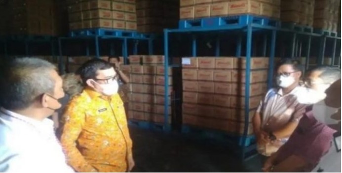 Satgas Pangan Sumut Temukan 1,1 Juta Kg Minyak Goreng Kemasan Menumpuk di Gudang