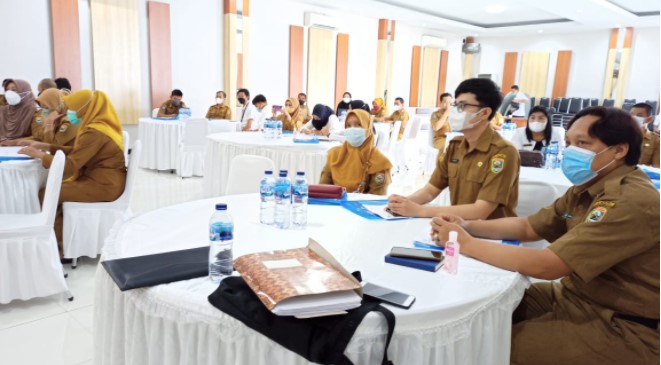  BPS Sosialisasi FGD Penyusunan Publikasi Kabupaten Morowali dalam Angka Tahun 2022